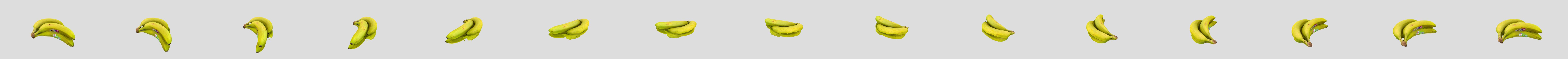 Day 011: Bananas 3D Model