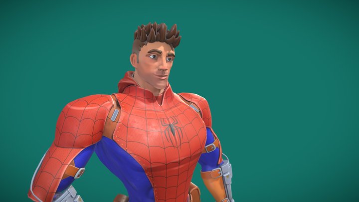 Spider-man Dark Ages 3D Model