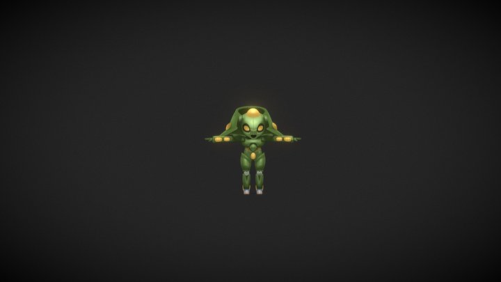 cell dragon ballz 3D Model