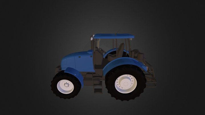 tractor full1 3D Model