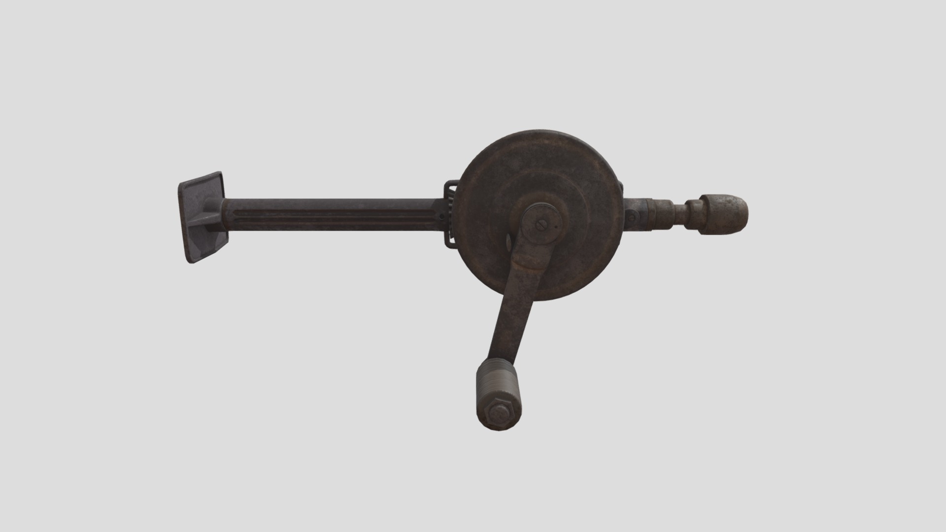 3D model Harrison_Anthony_Final_HandDrill - This is a 3D model of the Harrison_Anthony_Final_HandDrill. The 3D model is about a close-up of a telescope.