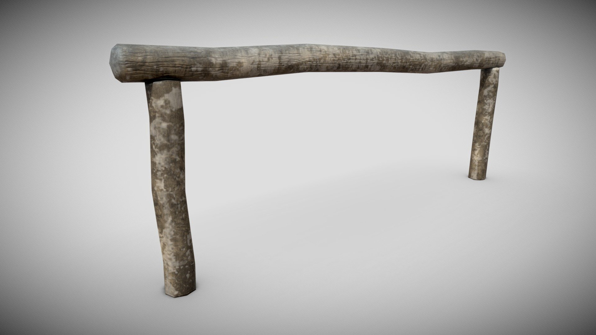 Wilde West Horse Hitching Post - Buy Royalty Free 3D model by Shamel