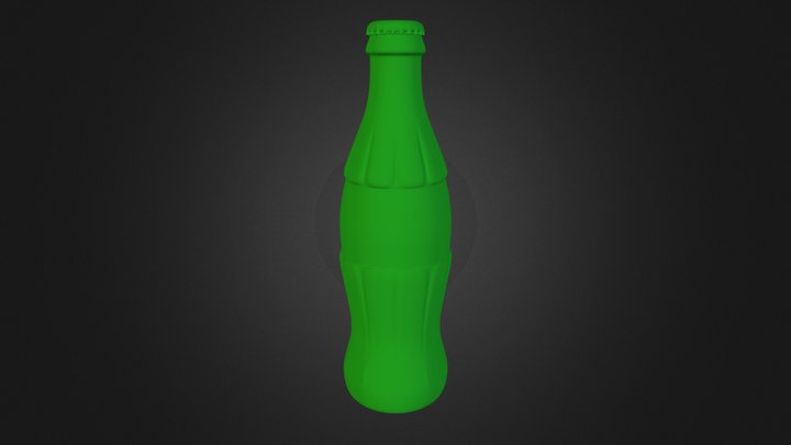 Bottle Coca- Cola N080710 3D Model