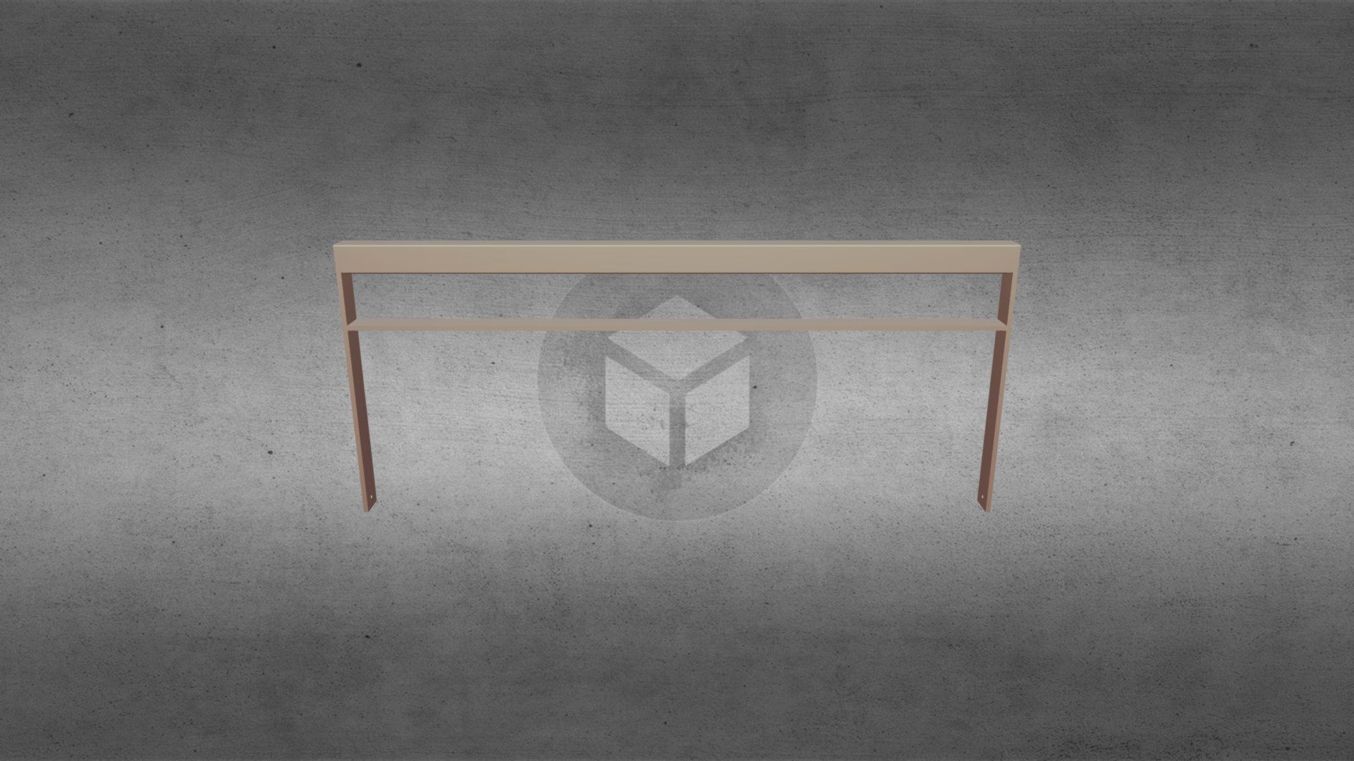 Lisse basse collection Pompidou By METAL CONCEPT