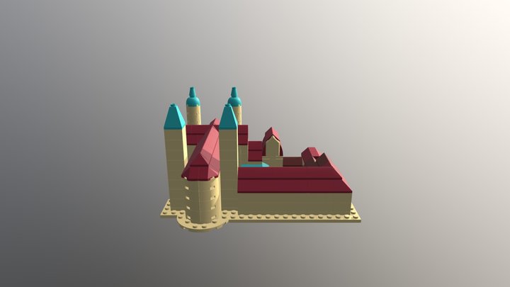 Naumburger Dom klein 2 3D Model