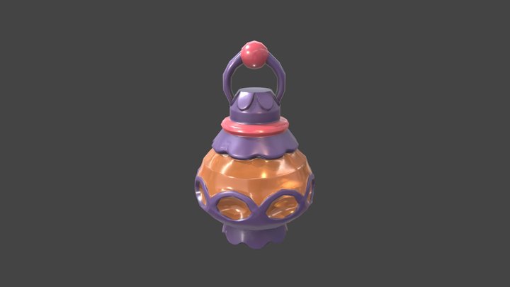 Magic Lamp 3D Model