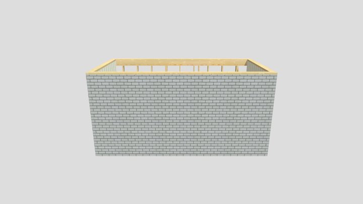 ściany 3D Model