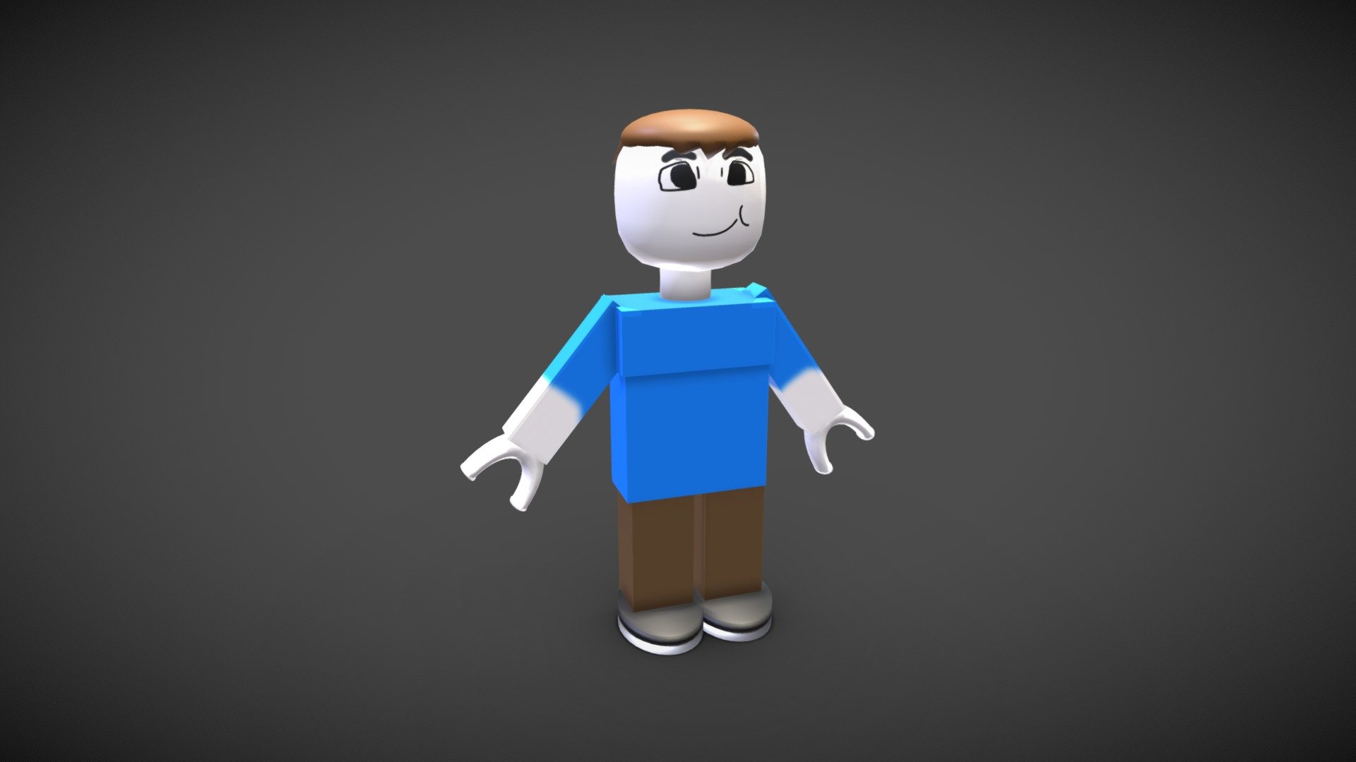 Roblox Man Face Meme - Download Free 3D model by