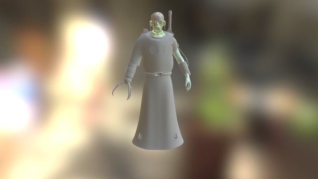 сервитор V2 3D Model