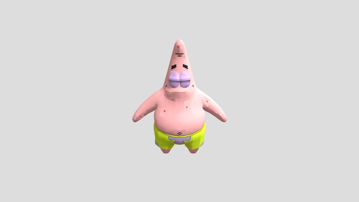 _mmd_model__patrick_star_download_by_sab64_dbcmc 3D Model