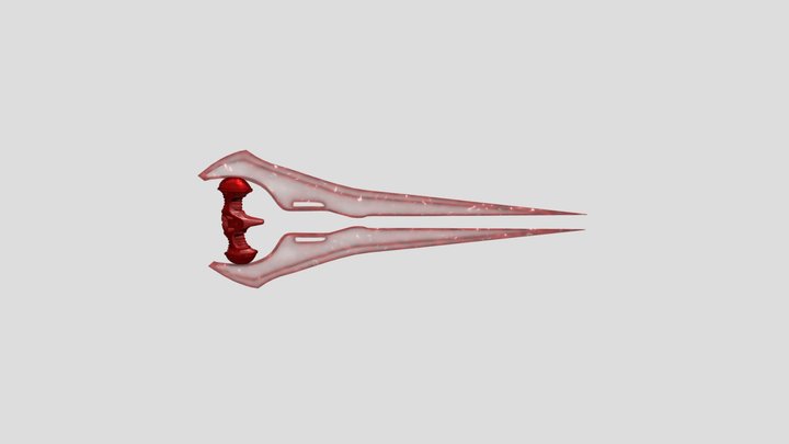 Banished Energy Sword - Halo 3D Model
