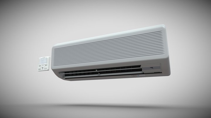 業務用エアコン（壁掛型） 3D Model