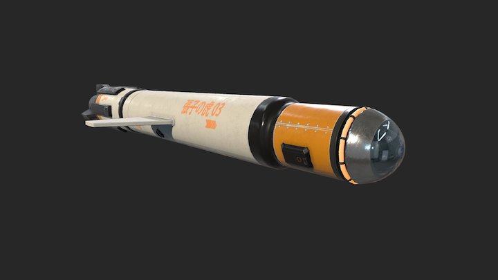 Rocket Missile 3D Model