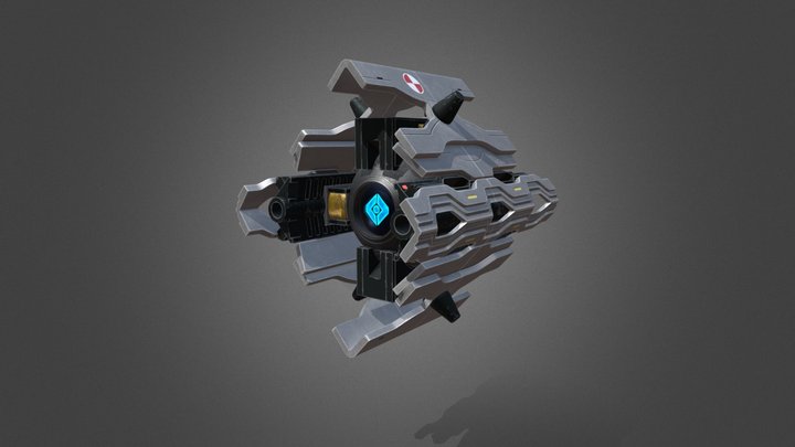 Neomuna Ghost Shell - Destiny 2 3D Model