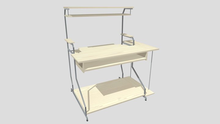 The Efficiency Desk 3D Model
