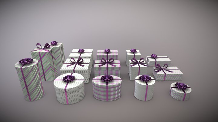 Gift Collection 1 3D Model