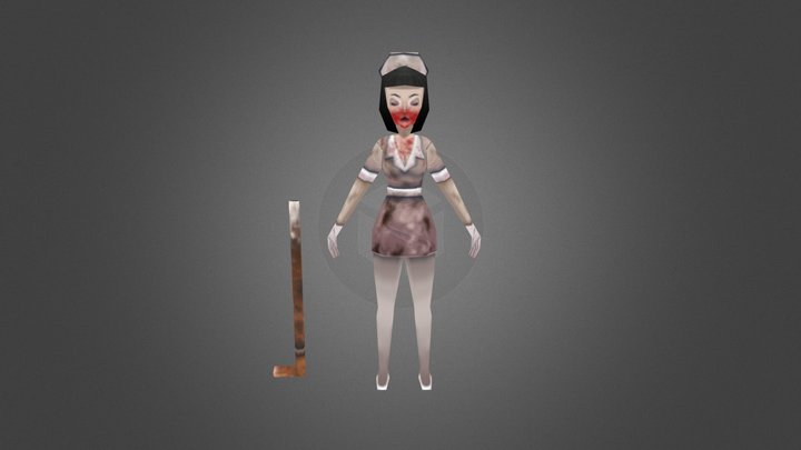 Silent Hill 3 Nurse 3D Model