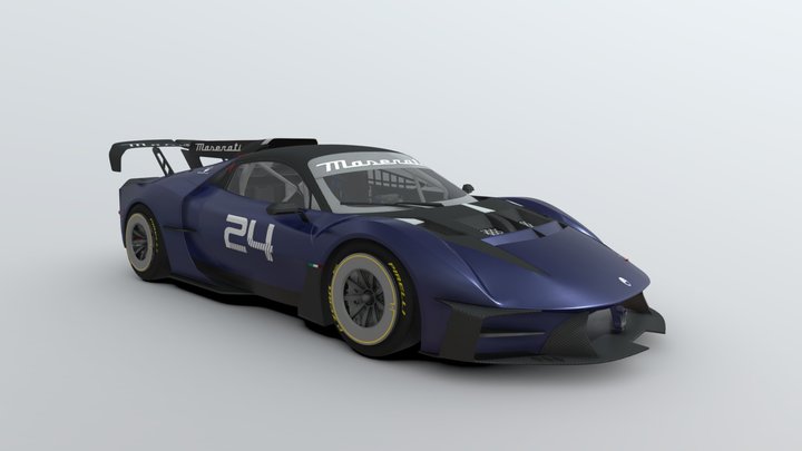 Maserati McXtrema 3D Model