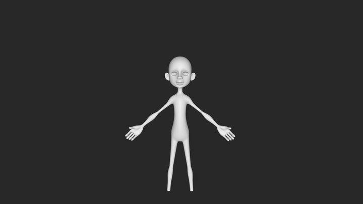 Character Unwrap 3D Model