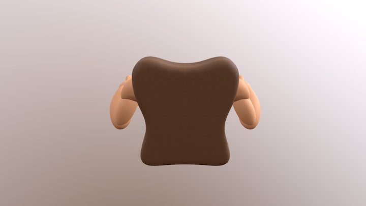 Bread Monster 3D Model