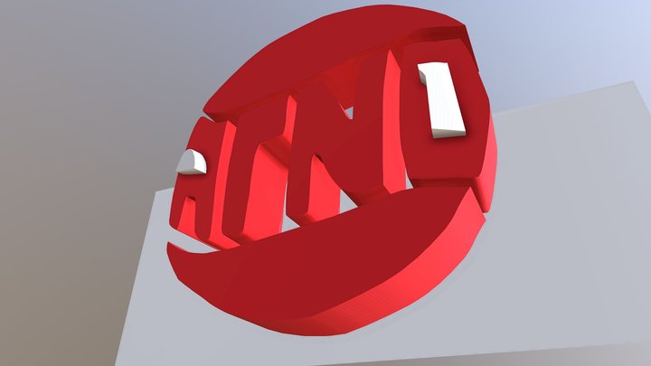 Agno 3d Logo 3D Model