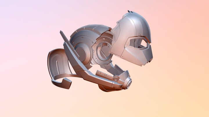 Ant- Man 2  WIP 3D Model