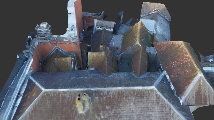 Arcade Mews - 3D model (tight) 3D Model