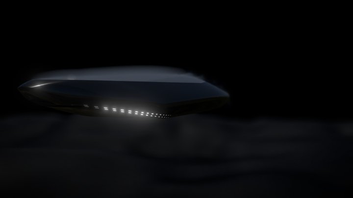 Underwater vehicle concept 3D Model