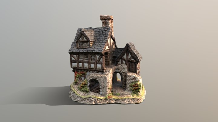 House Photogrammetry Scan 3D Model