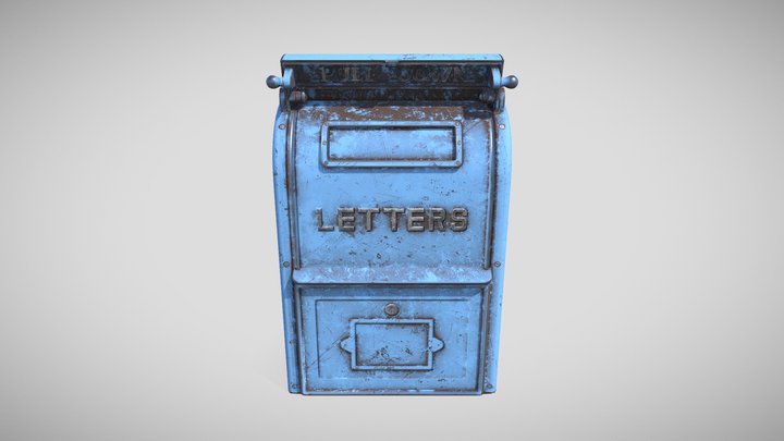 Mailbox Homework 3D Model