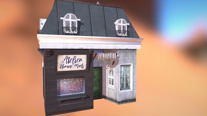 Little Atelier 3D Model