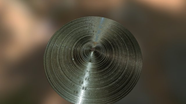 Ride Cymbal 20 V02 3D Model