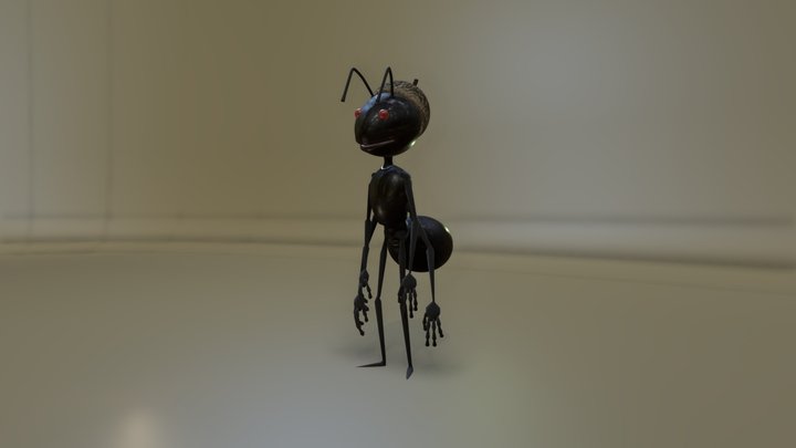 Ant_01_iddle 3D Model