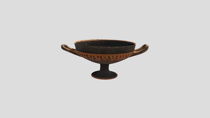 Palmette Kylix 3D Model
