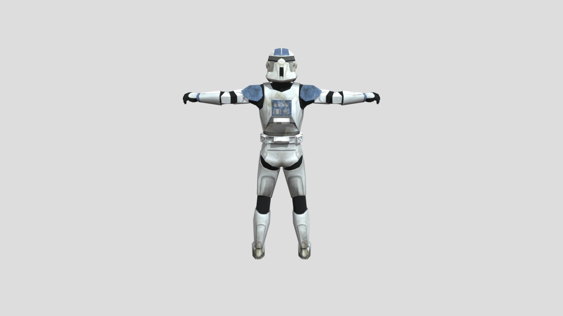 Star Wars Battlefront 2 Clone Trooper Download Free 3D