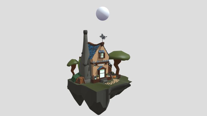 домик ведьмы 3 3D Model