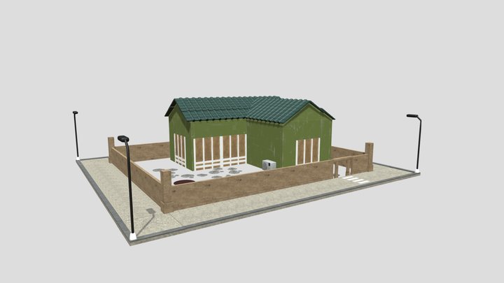 Casa Japonesa 3D Model