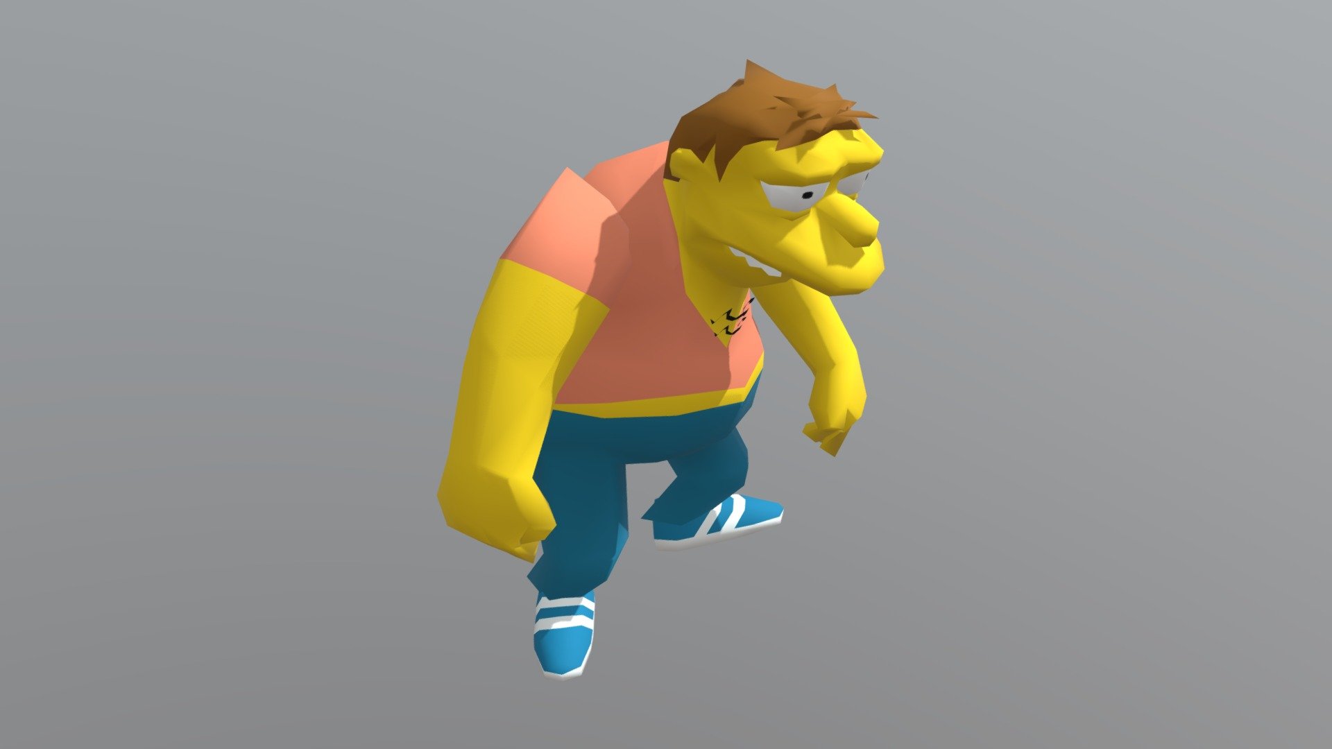 Barney Drunk Idle (animated)