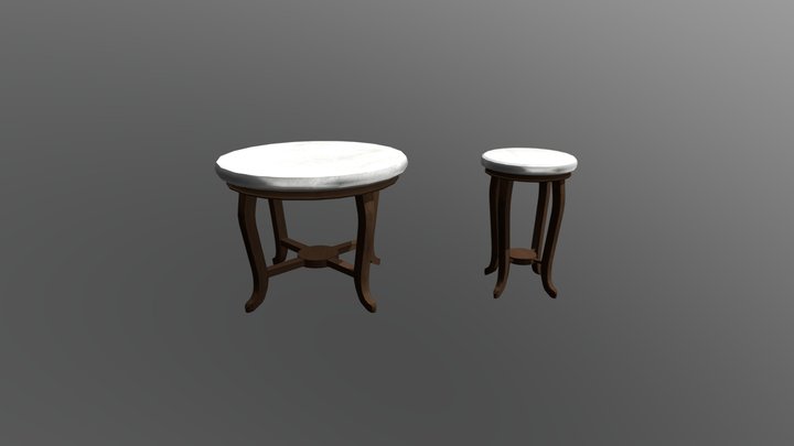 Betawi Table 3D Model