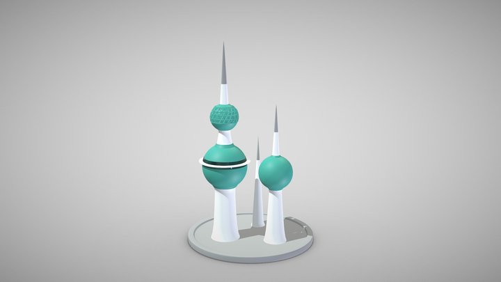 Kuwait 3D models - Sketchfab