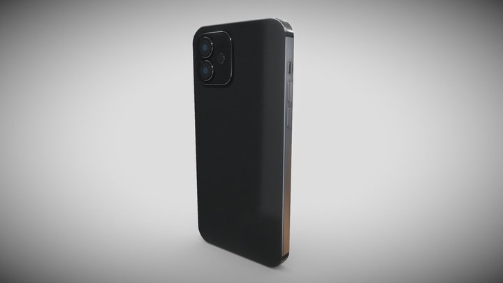 Low-Poly SmartPhone 3D Model