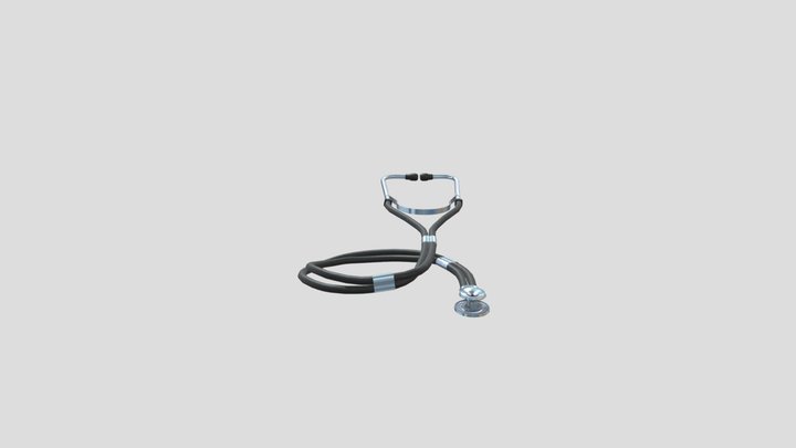 Stethoscope 3D Model