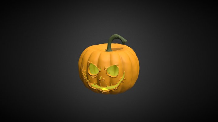 Calabaza-linterna 3D Model