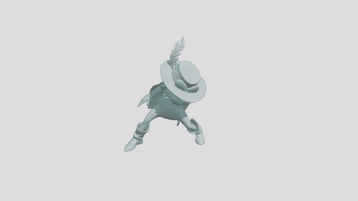2DAE02_ChonlongFrancisca_CharacterSketchfab 3D Model
