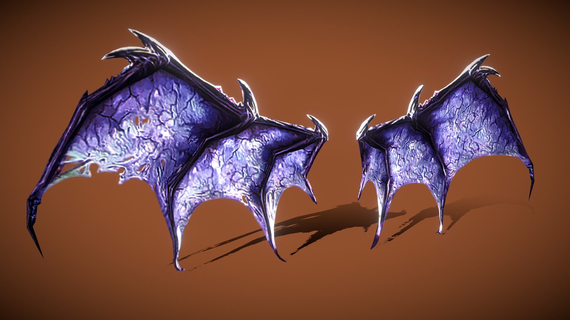 Darkterrorwings (100) Buy Royalty Free 3D model by Leonardo