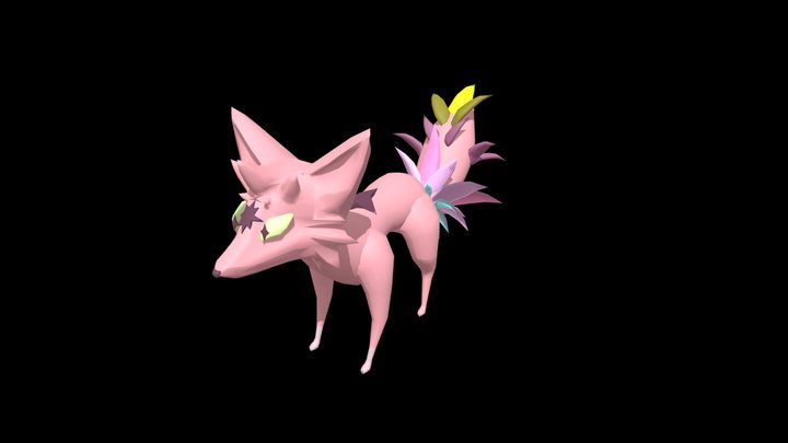 Fire Fox_Naturalis 3D Model