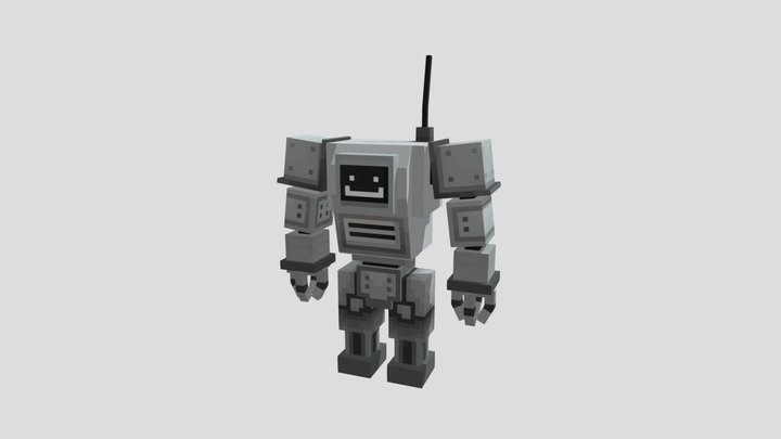 Bob the Robot 3D Model