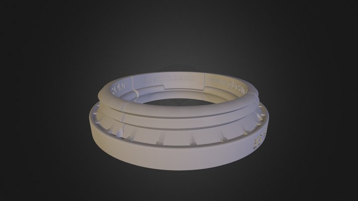 Minolta SR lens adapter 3D Model
