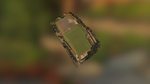 STADIO COMUNALE DI ZAGAROLO 3D Model