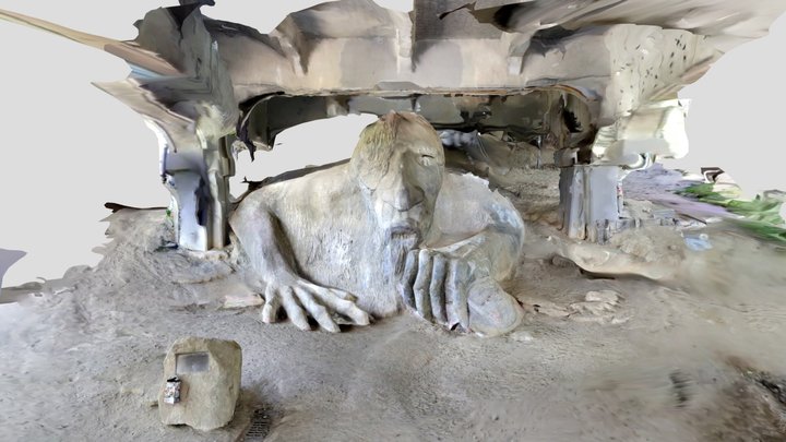 Fremont Troll Scan with Photogrammetry 3D Model